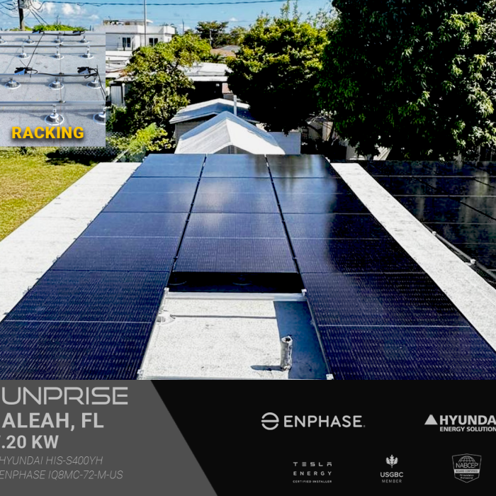 17.20kw Hialeah FL Solar Installation