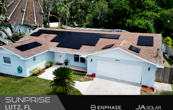 22.721kw Lutz Florida Solar Panel Installation